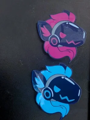 2in Protogen Enamel Pin product image (1)