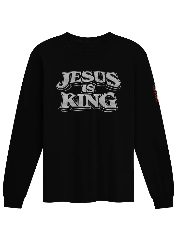 Jesus is King Long Sleeve T-Shirt product image (2)