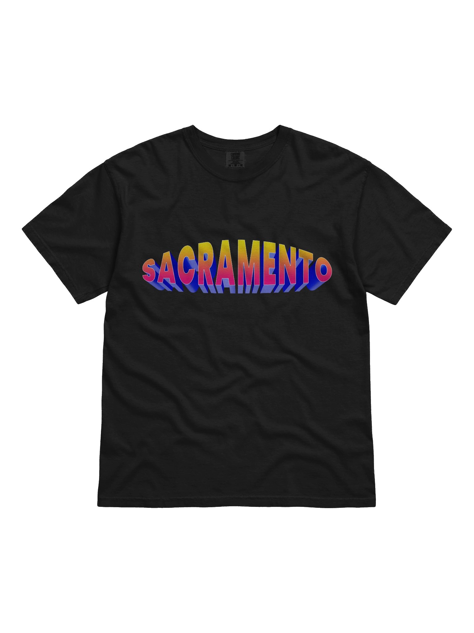 SACRAMENTO 3D Gradient Tee product image (1)