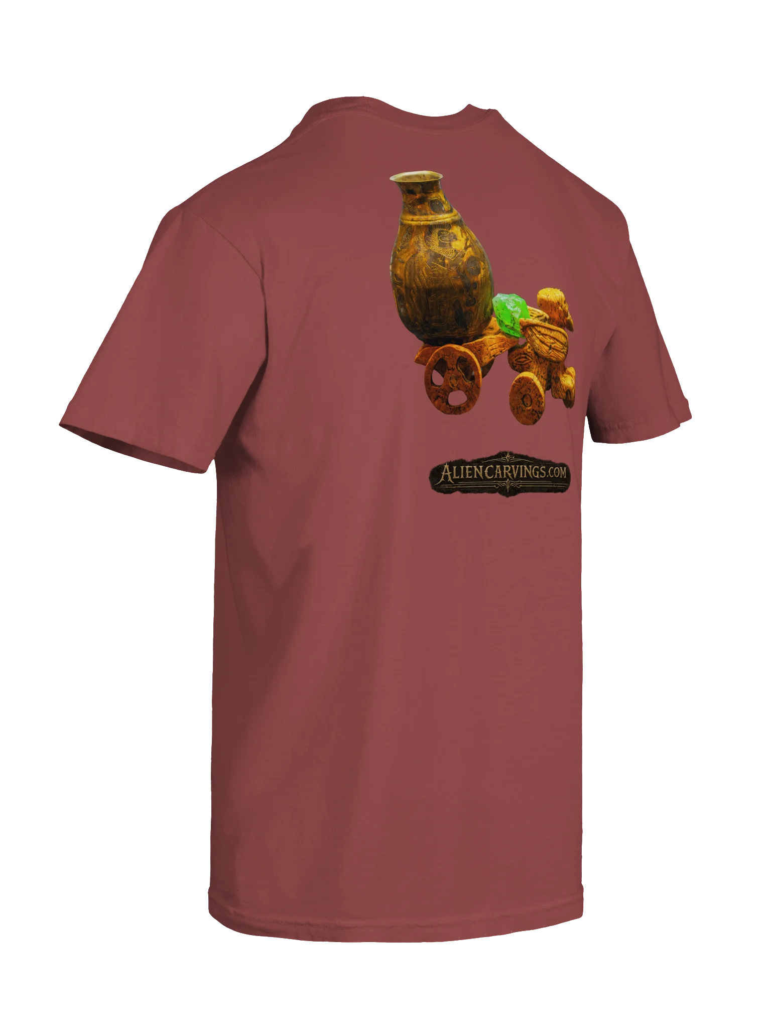 Alpha and Omega Rust T-Shirt product image (8)