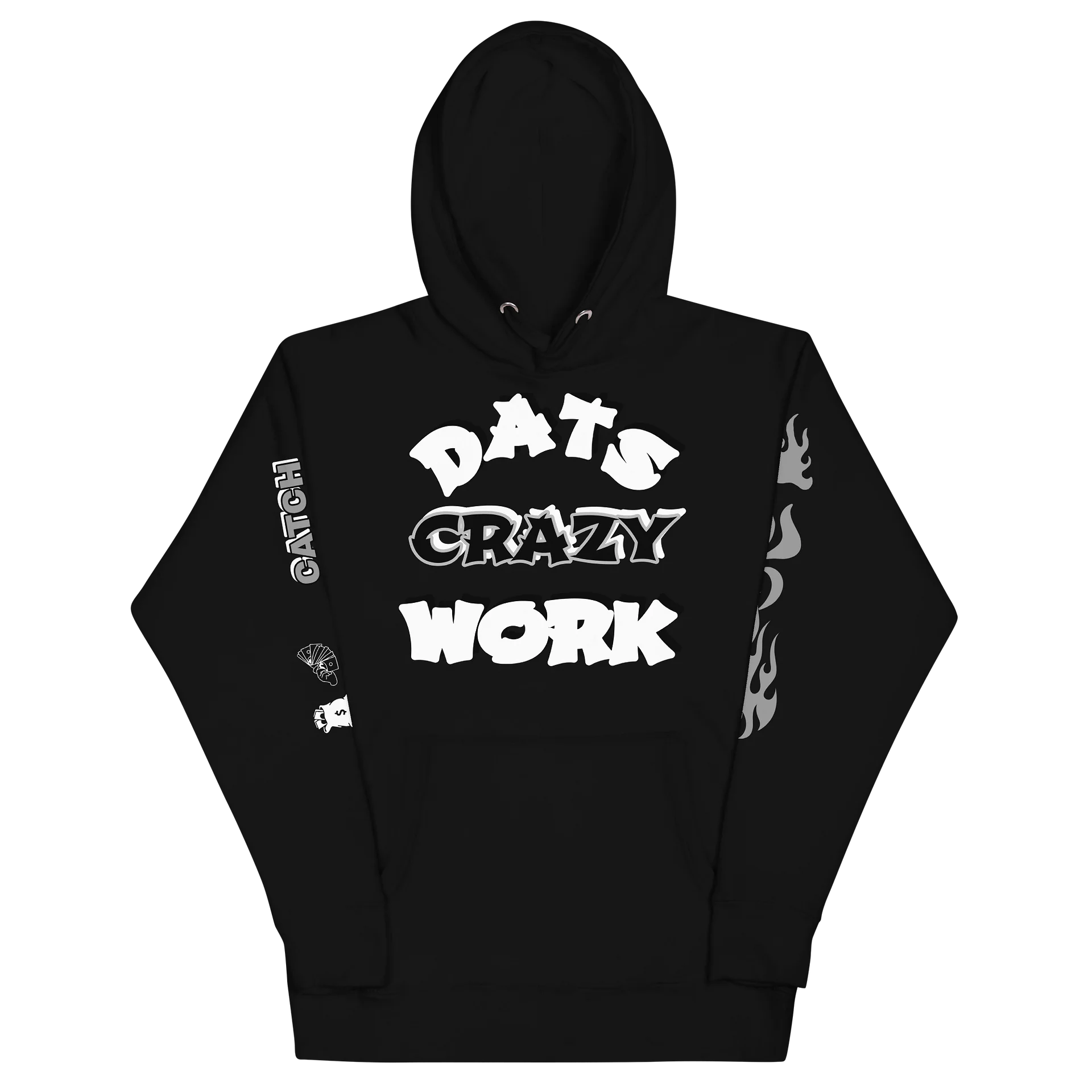 Dats Crazy Work Men Hoodie product image (2)