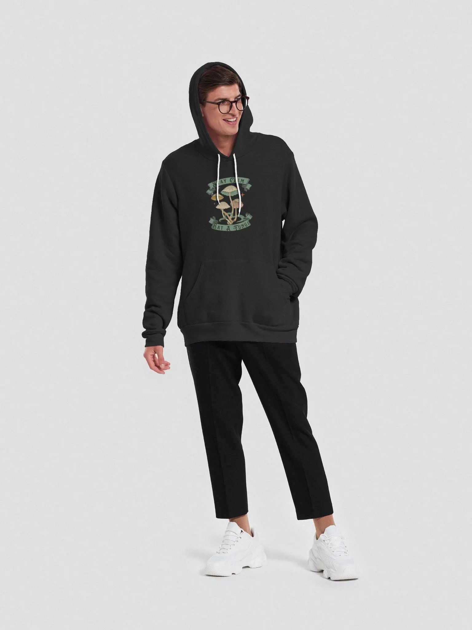 Stay Calm Eat A Fungi - Hoodie product image (1)