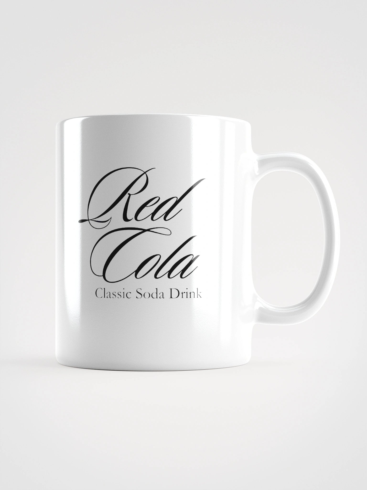 Red's Cola | White Glossy Mug by Mugz product image (1)