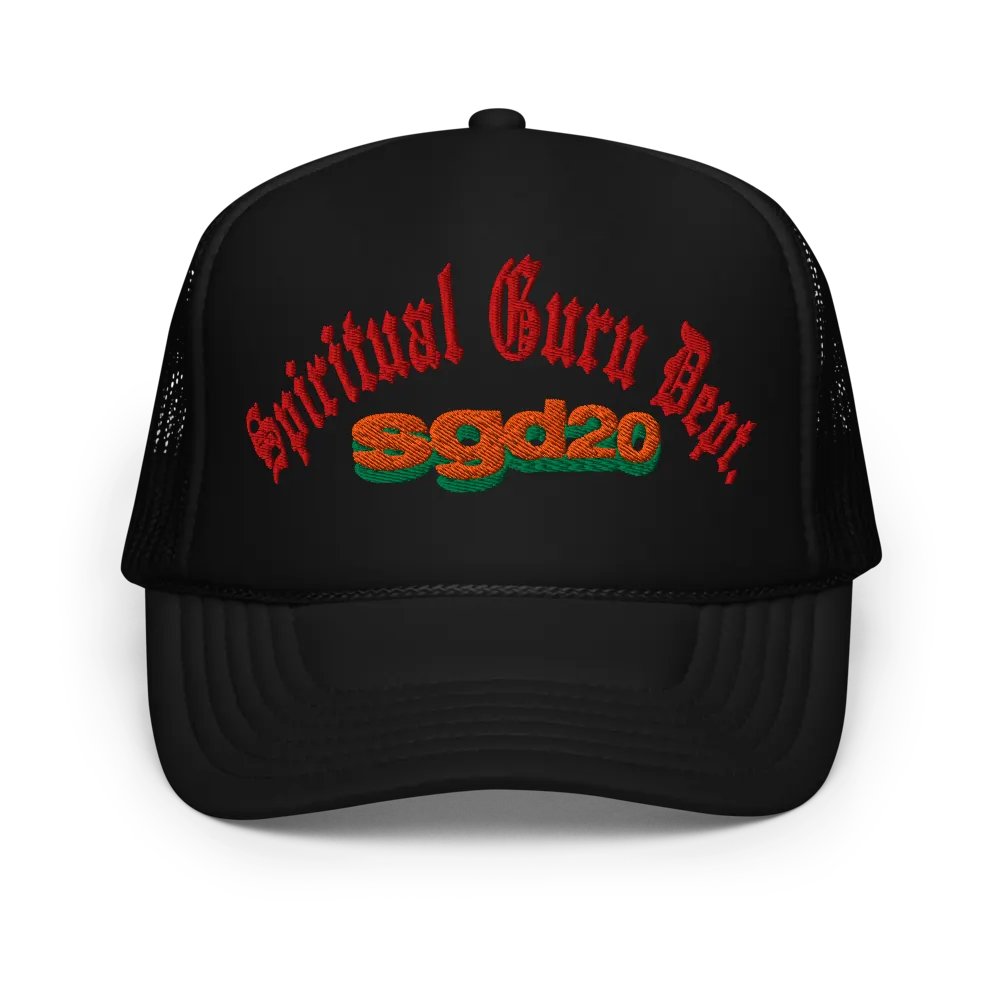 SPIRITUAL GURU BOX TRUCKER HAT UNISEX product image (1)