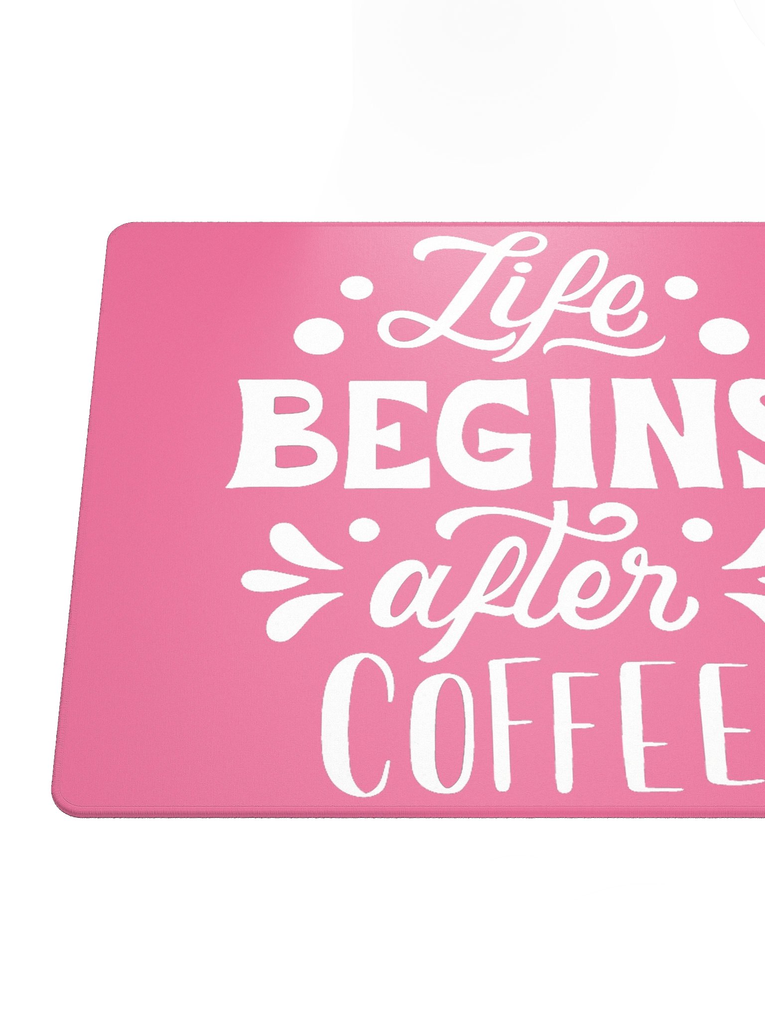 Life Begins After Coffee Mouse Pad product image (4)