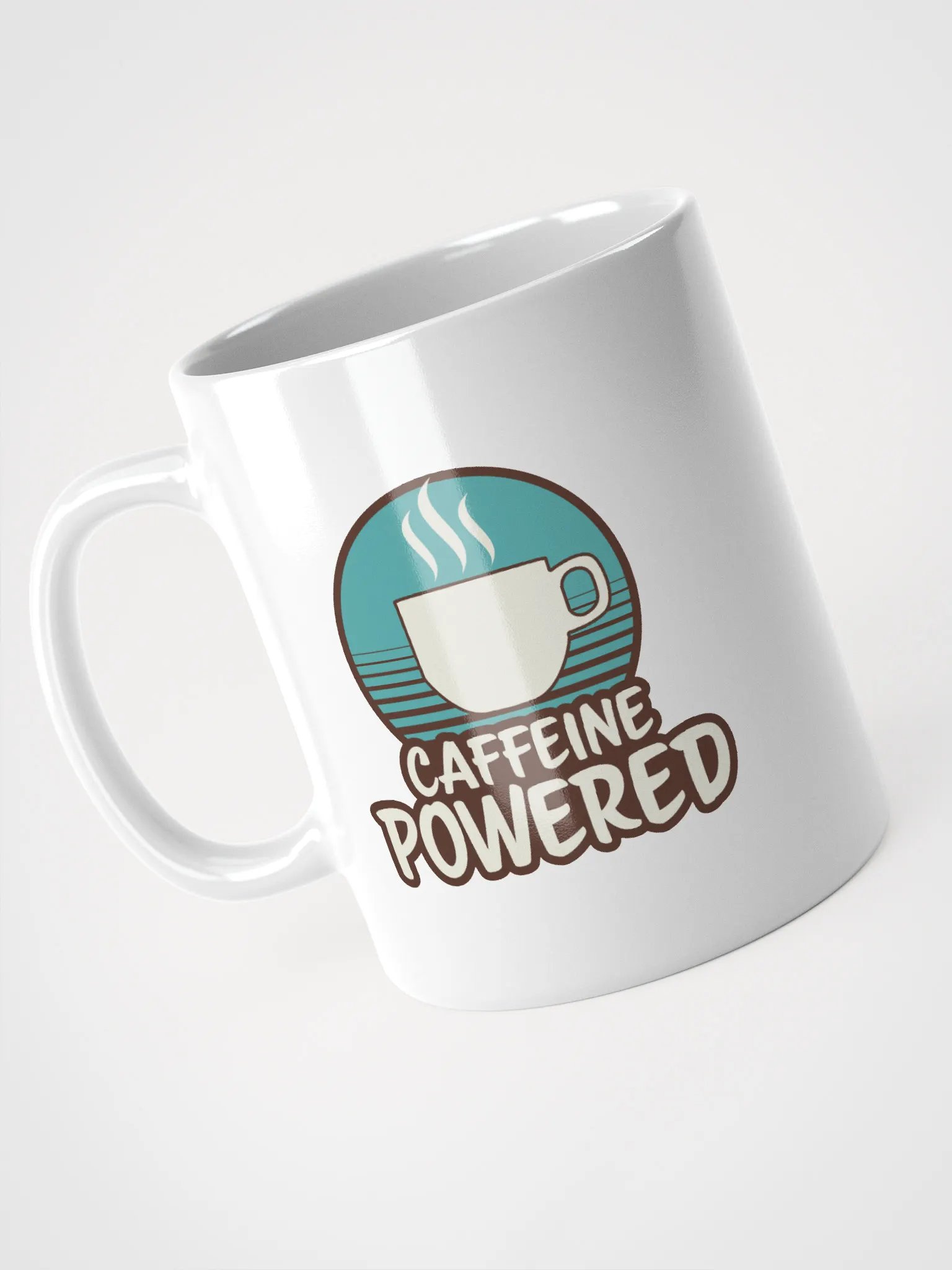 Caffeine Powered Retro Mug product image (3)
