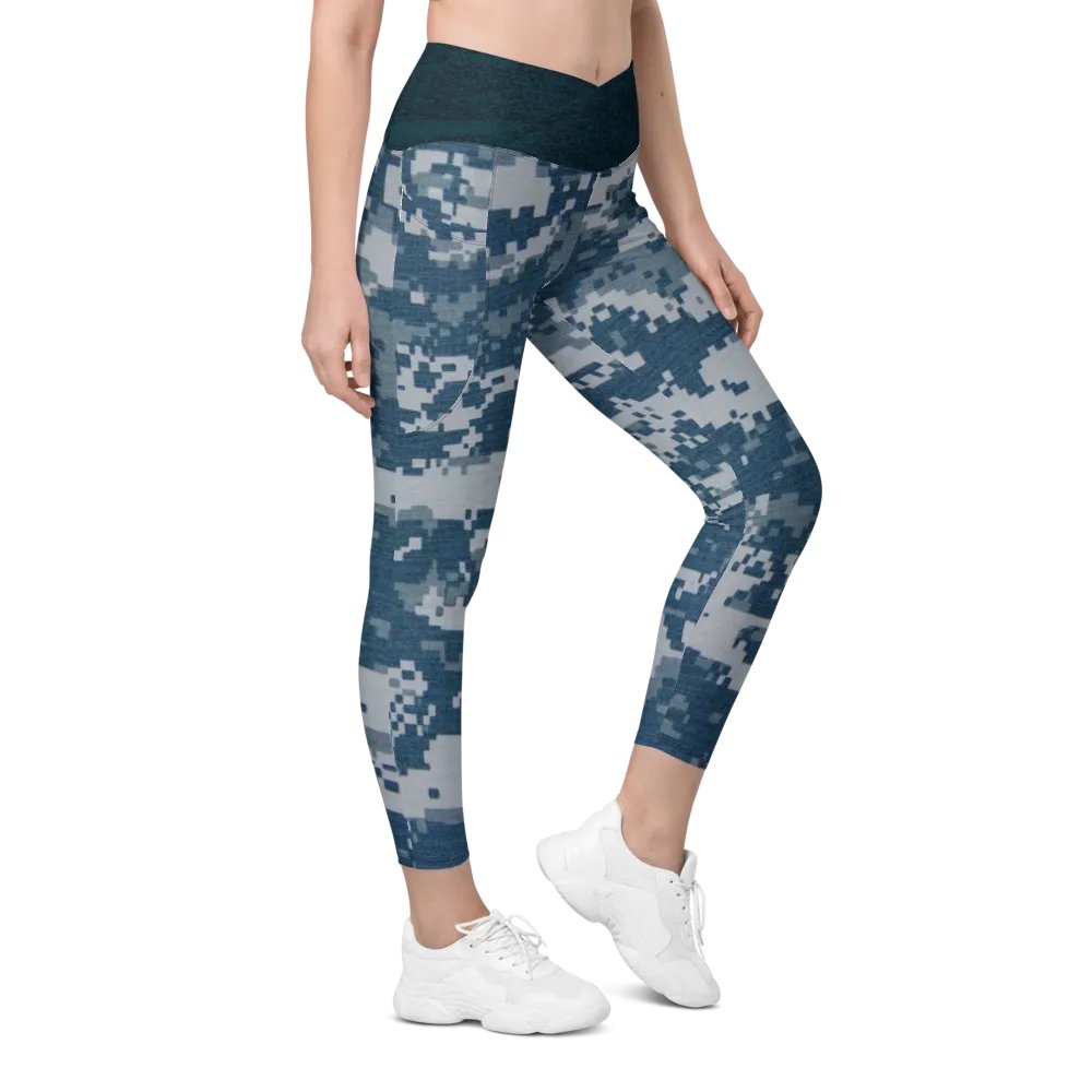 U.S. Navy Camouflage Crossover Leggings product image (7)