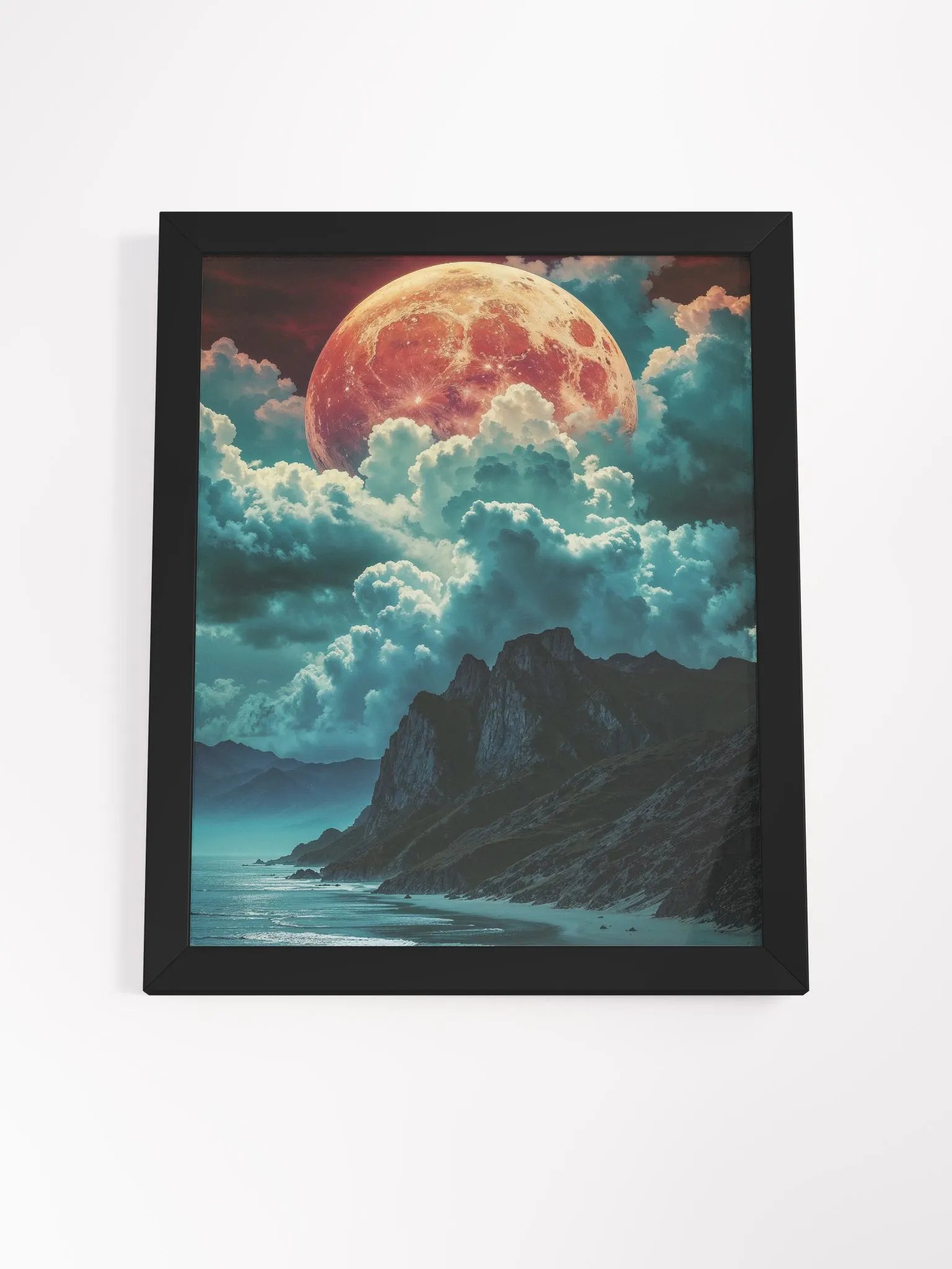 Celestial Coastline Framed Matte Print product image (20)