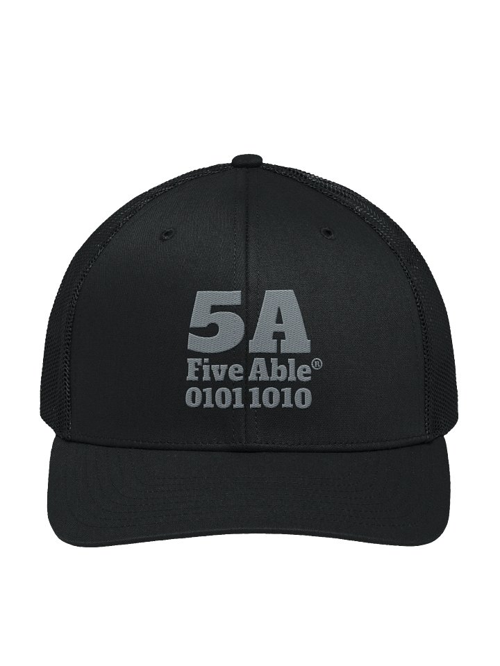 FiveAble® - Richardson Trucker Hat with muted logo product image (1)