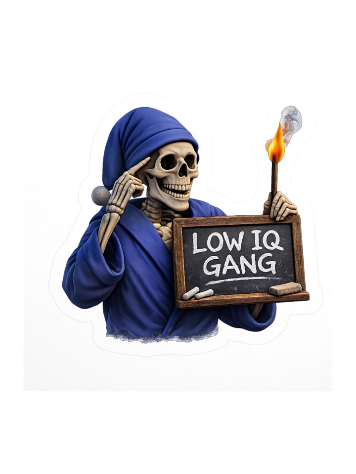 ''Low IQ Gang'' Kiss Cut Stickers product image (1)