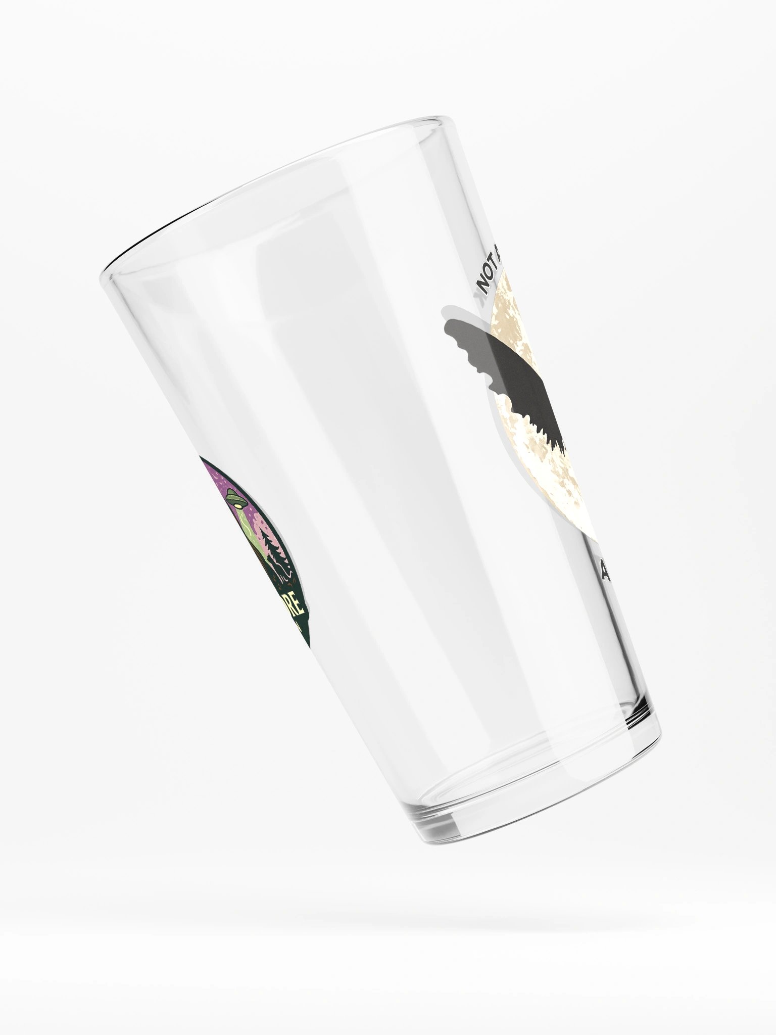 MOTHMAN LURKER SHAKER PINT GLASS 16oz product image (5)