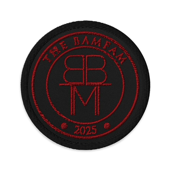 "BAMFAM" Embroidered Patch product image (1)