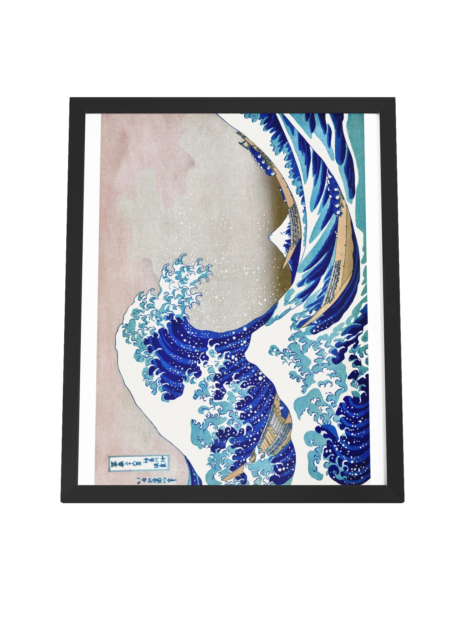 The Great Wave off Kanagawa — Large Framed Matte Poster product image (8)