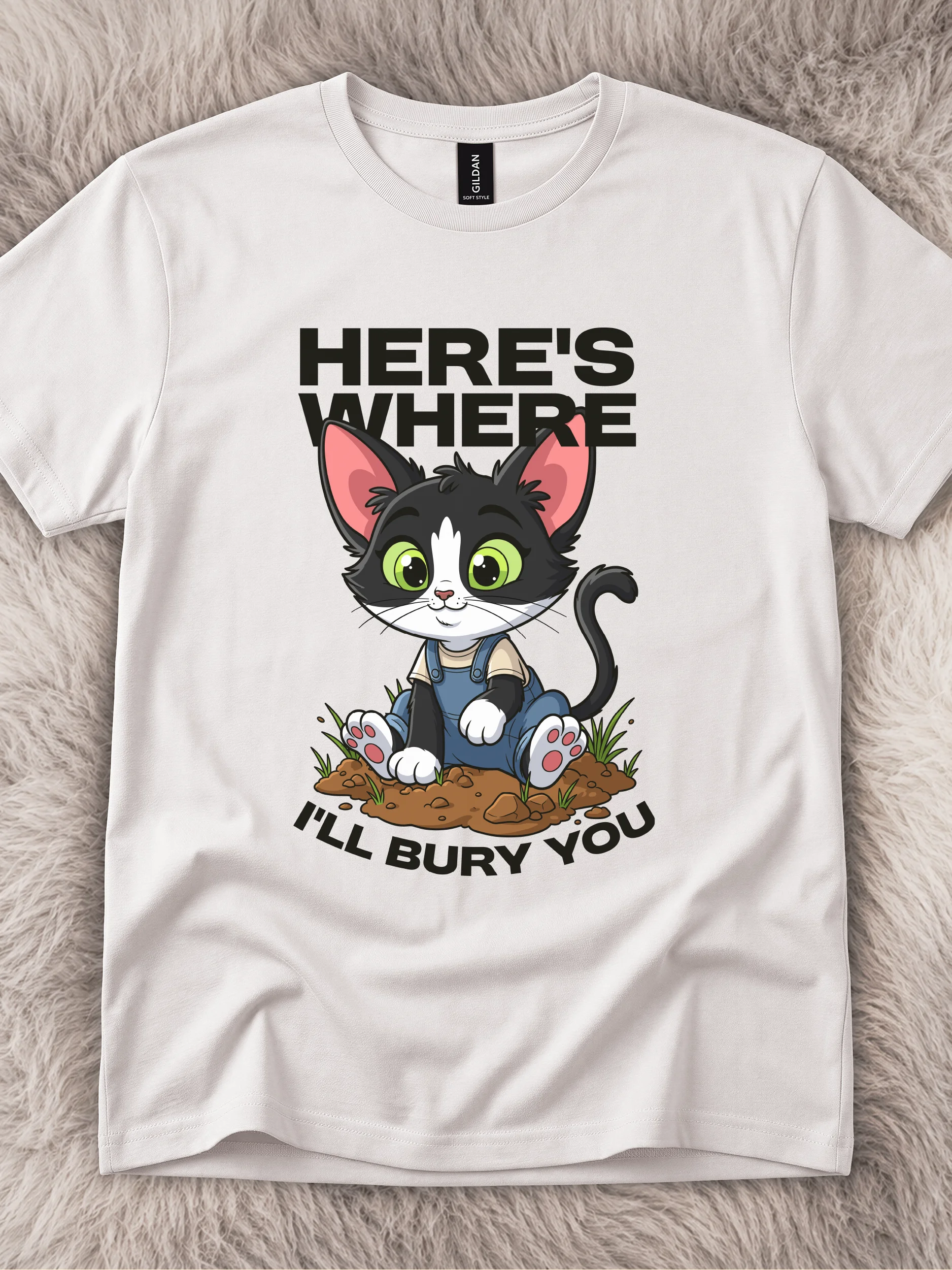 Here's Where I'll Bury You Tee product image (41)