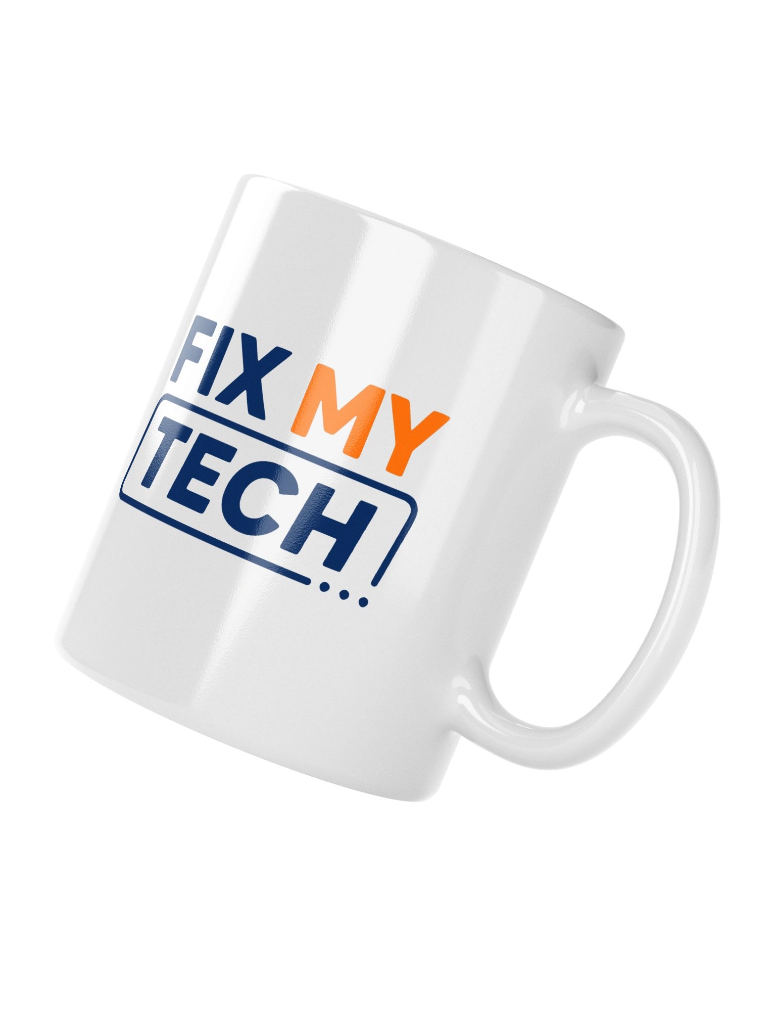 Fix My Tech White Mug product image (10)