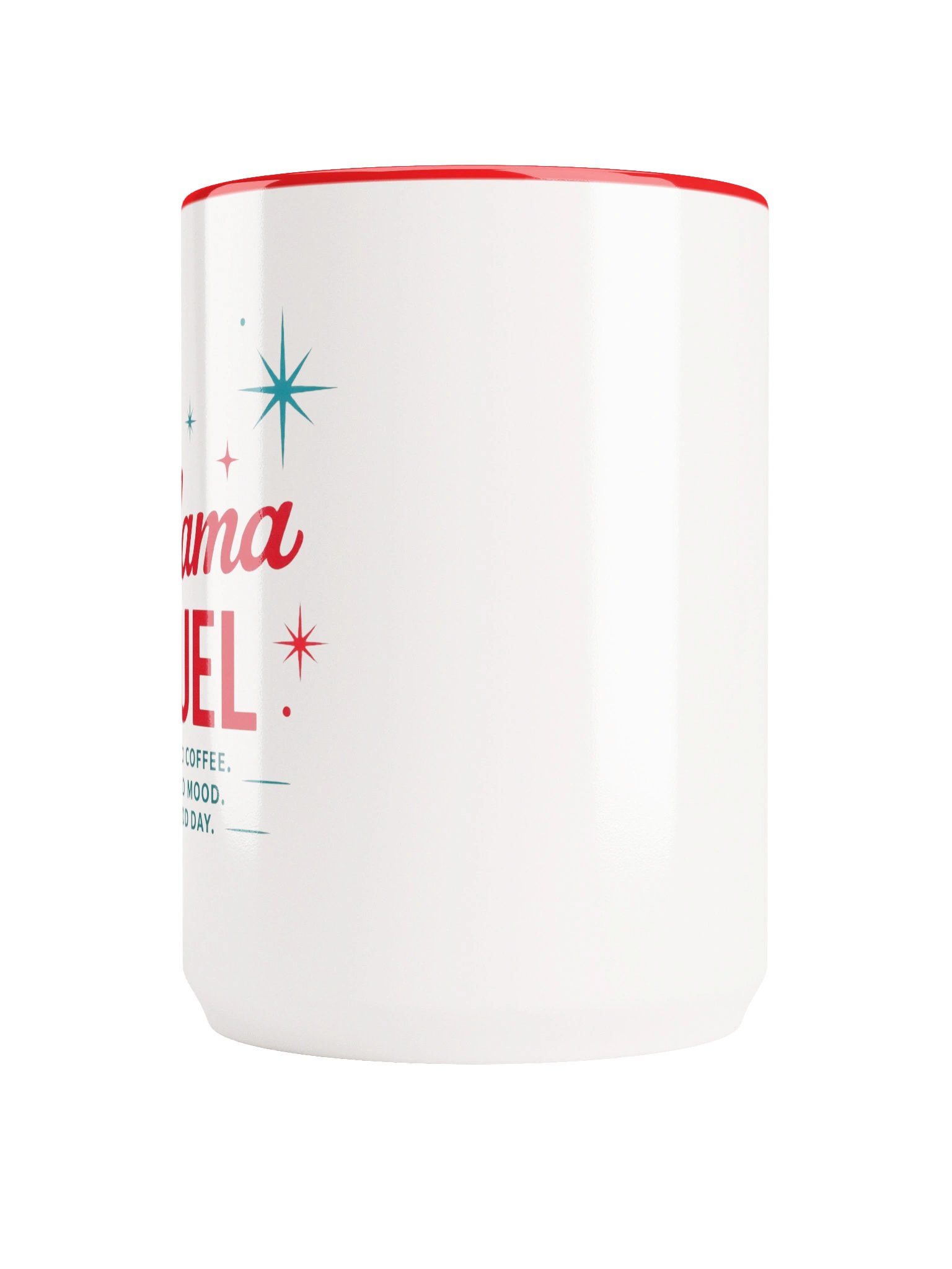 Mama Fuel™ Retro Coffee Mug | Right-Handed Edition product image (5)