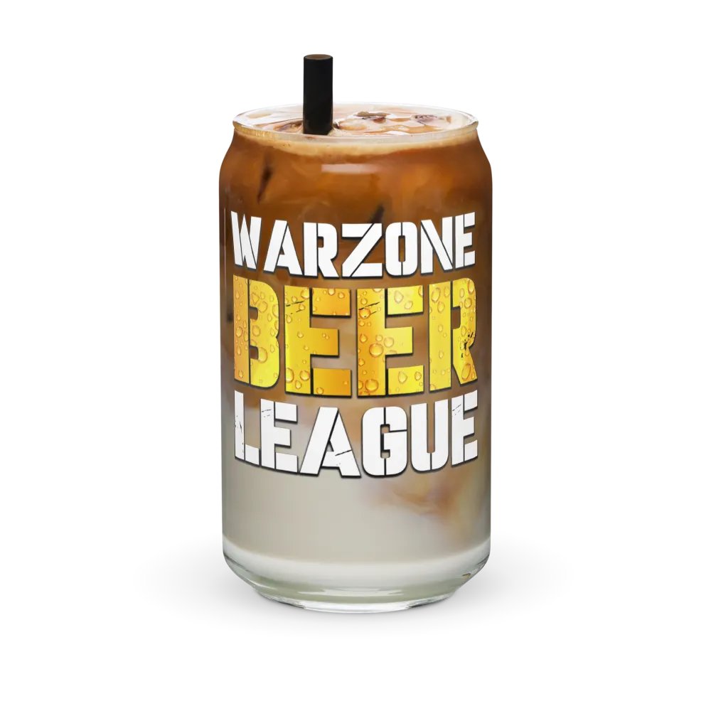 Warzone Beer League - Can Shaped Glass product image (6)