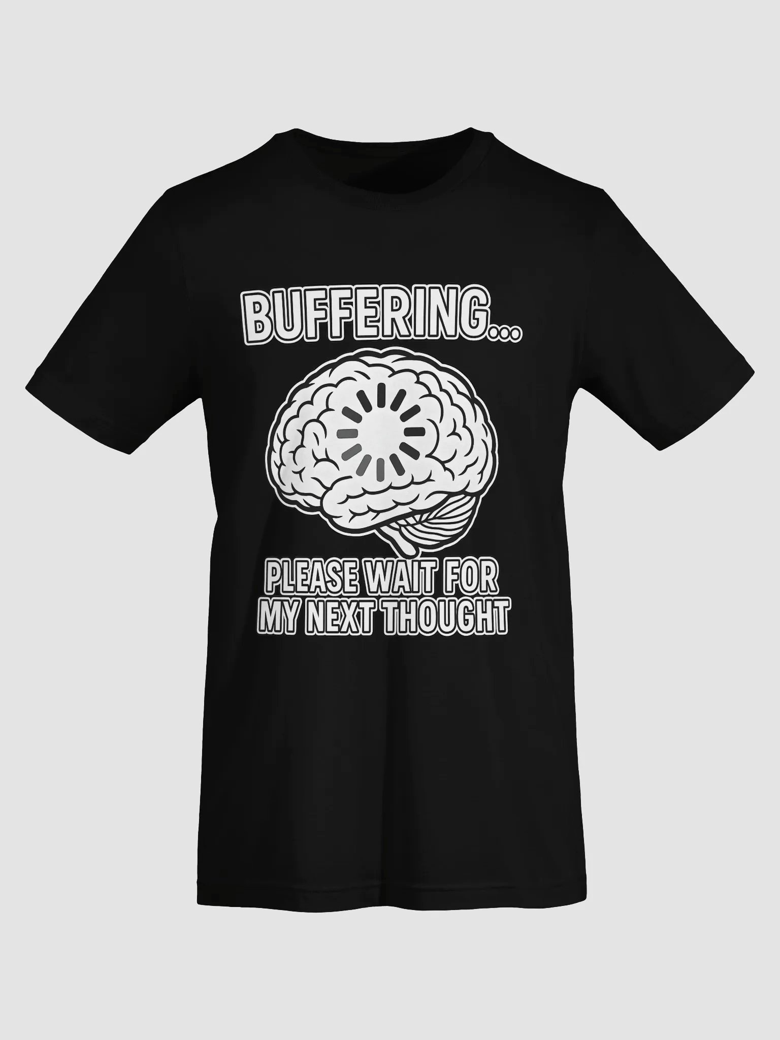 Buffering Brain Unisex T-Shirt product image (41)