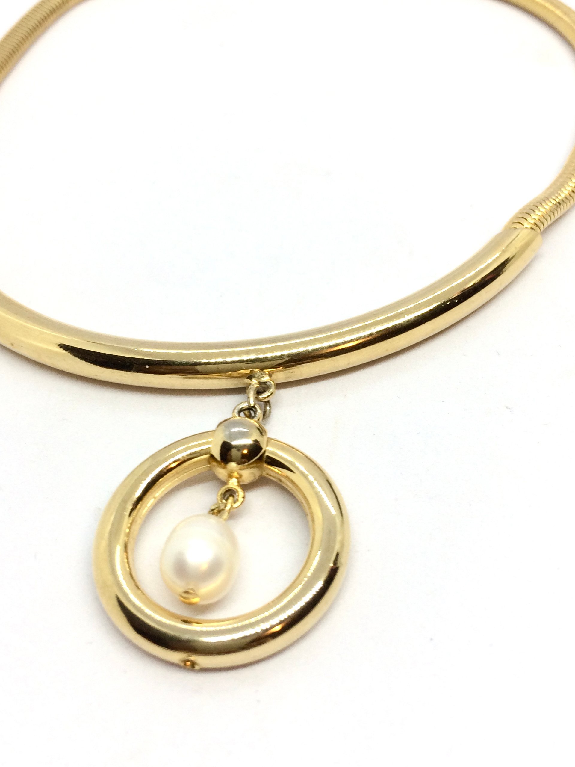 Orbit Pearl Choker Necklace product image (6)