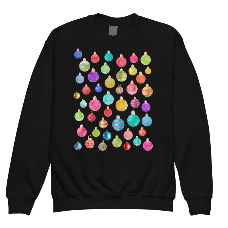 Christmas Ornament Youth Crewneck Sweatshirt product image (5)