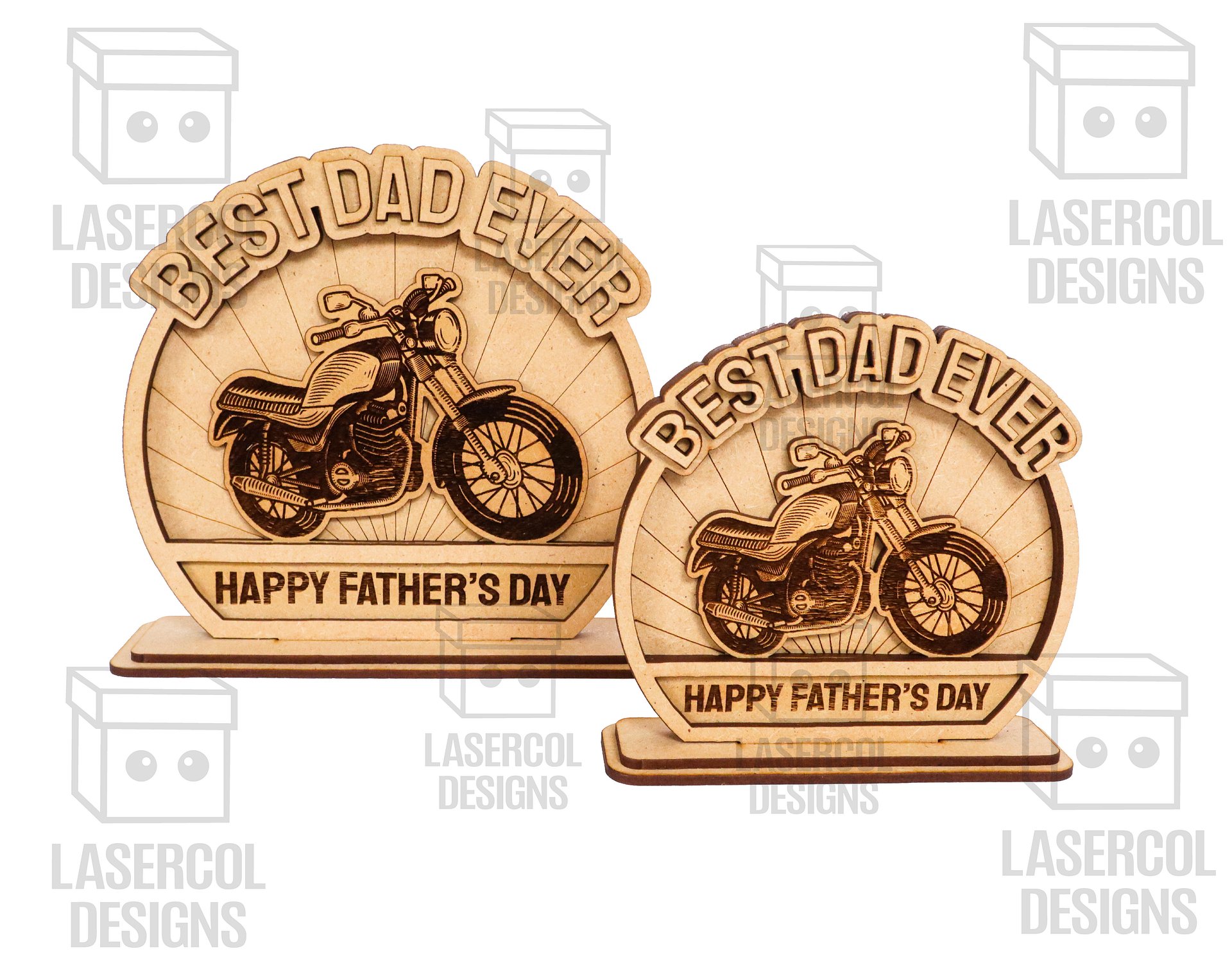 Father's Day Gift Plaque Bundle (Set 1-2) - Laser Cut Files product image (8)
