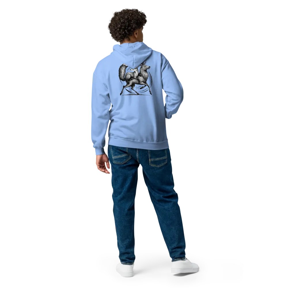 Always Together Iconic Vixen and Stag Back Print Zippy Hoodie product image (42)