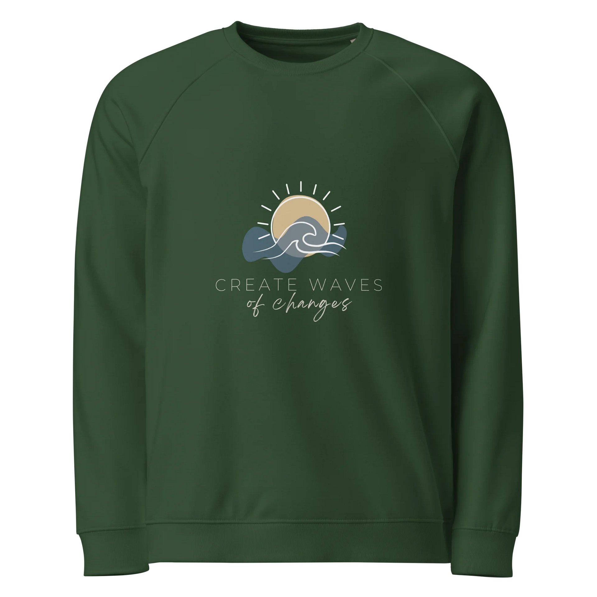 Women's Organic Raglan Sweatshirt ORFB0111 product image (1)