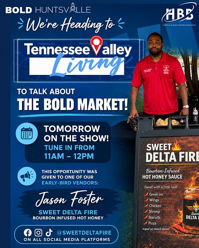 🎉 We’re heading to Tennessee Valley Living on WAFF 48 tomorrow! @tennesseevalleyliving 

Tune in from 11:00 AM – 12:00 PM as ...