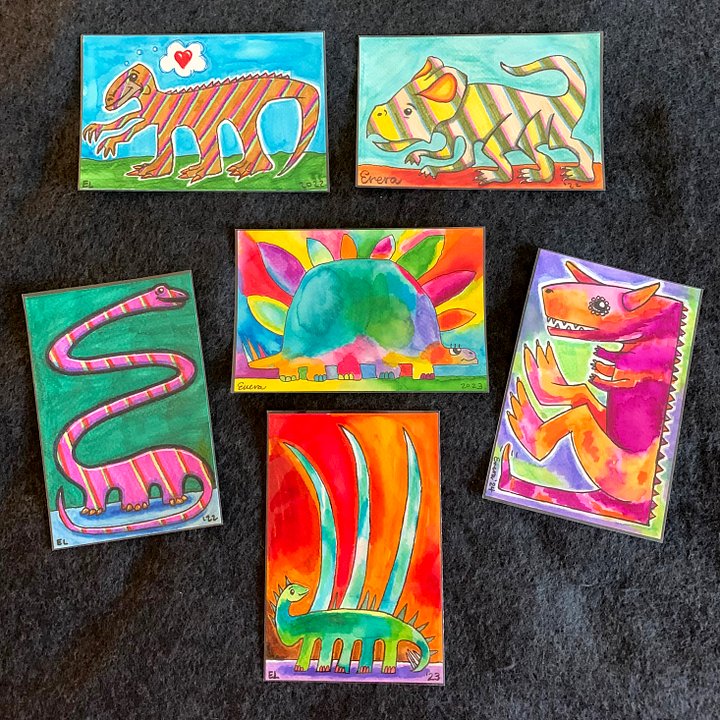 Dinosaur Paintings (see varieties) product image (1)
