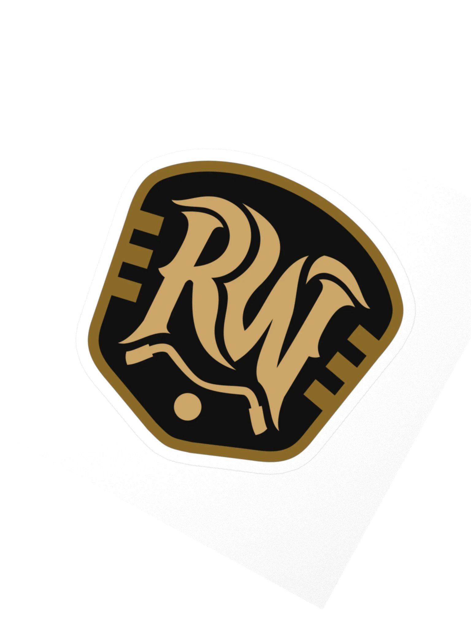 RideWolf Crest Sticker product image (2)