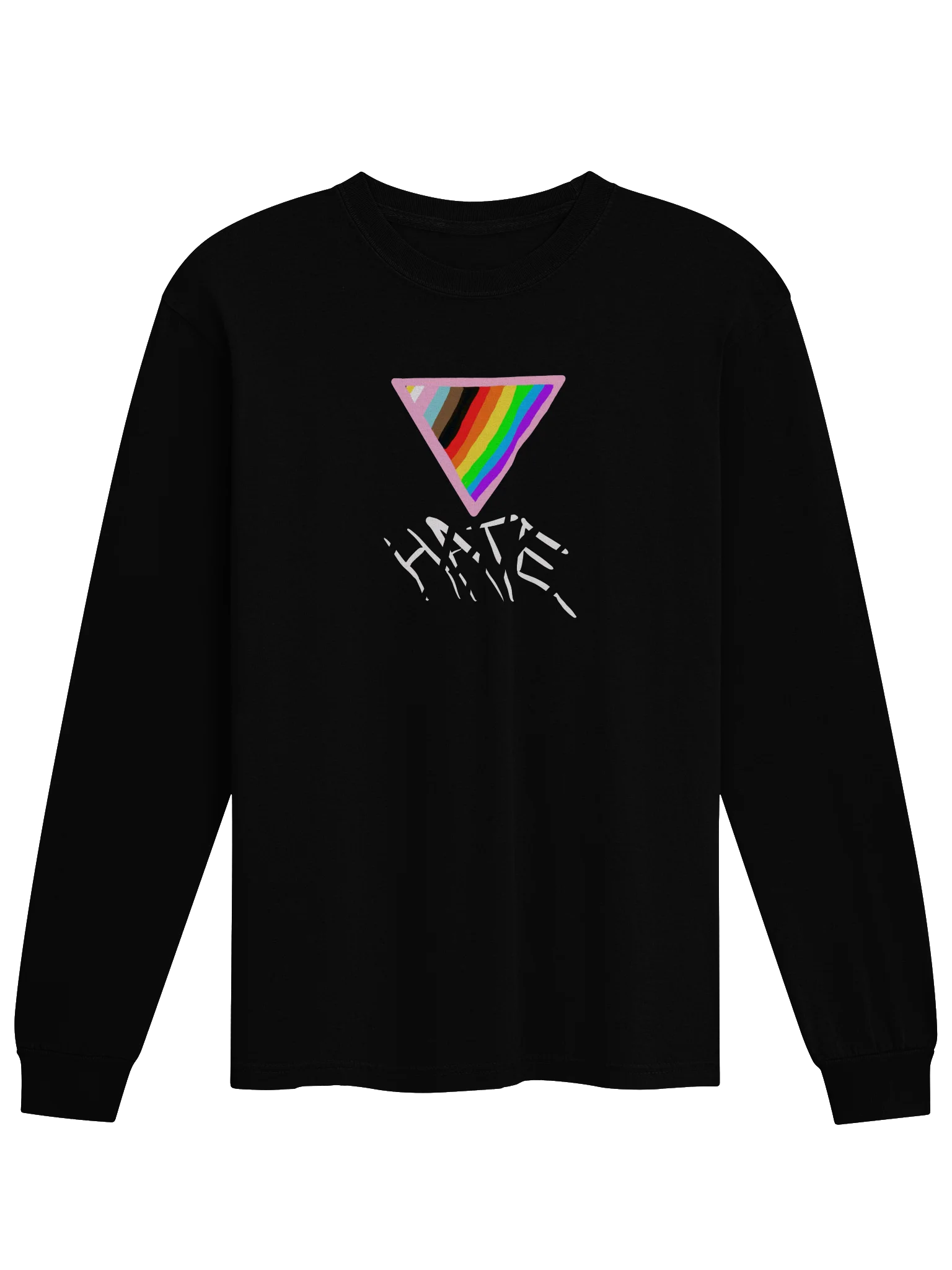 Crush Hate long sleeve tee product image (3)