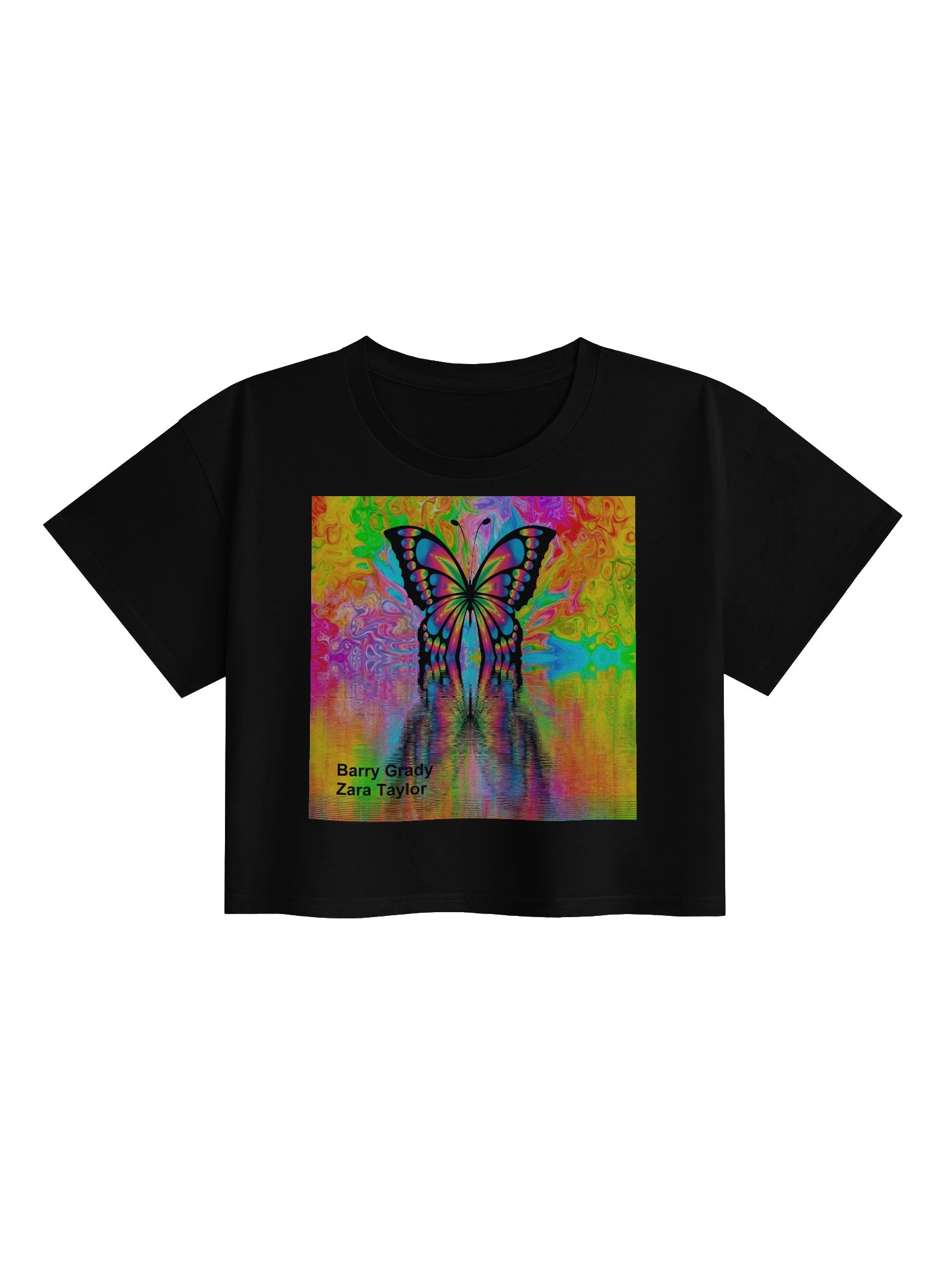 'Butterflies' Crop Top product image (2)