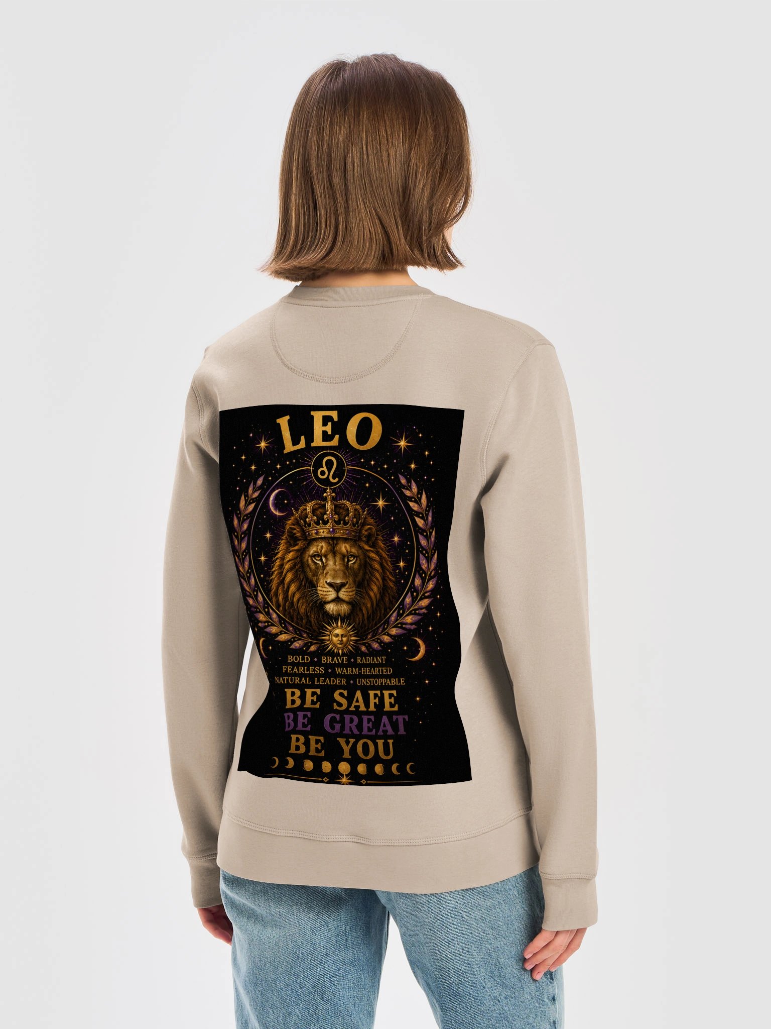 Leo For the royalty. Confident. Charismatic. Fearless. Leo shines naturally and inspires everyone around them. 👑 Be Safe. Be Great. Be You. product image (18)