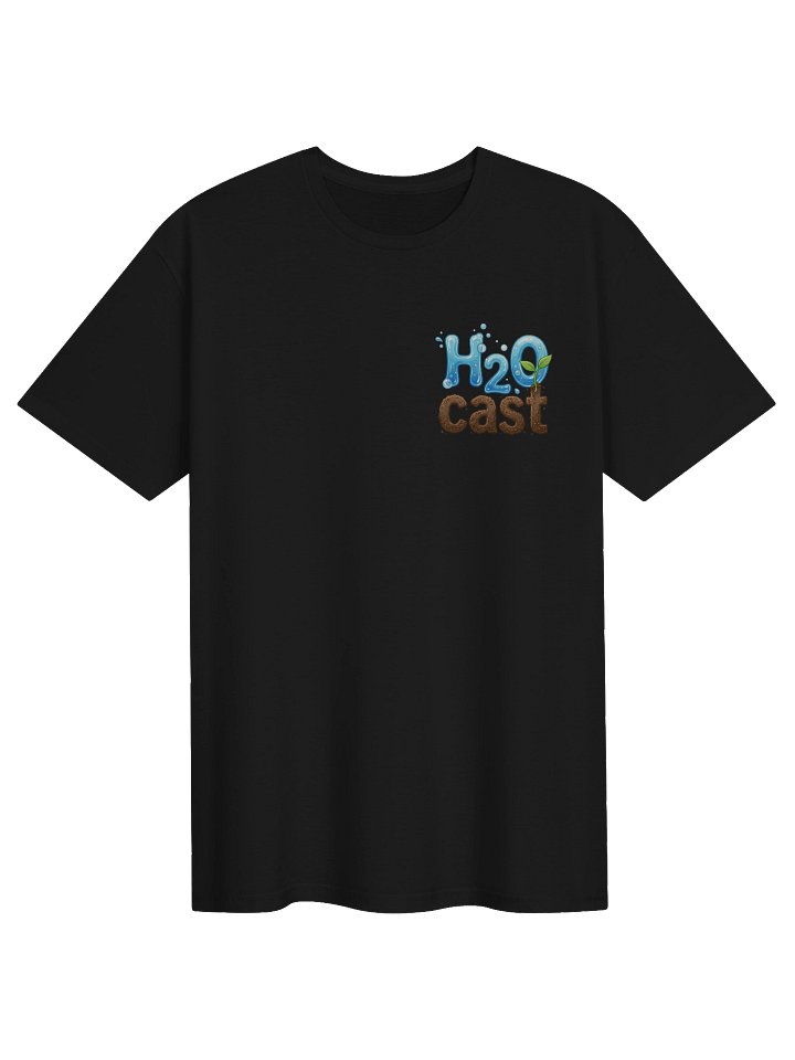 H2O Cast Eco Logo Tee Front and Back product image (1)