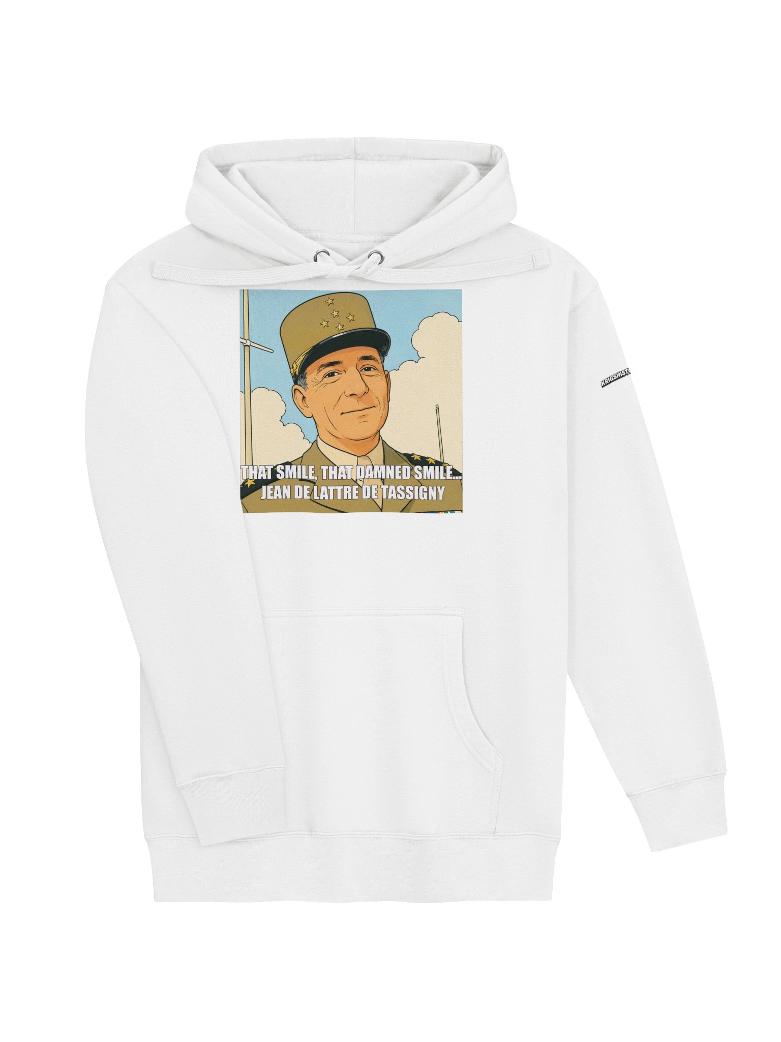 That smile, That damn smile - Jean De Lattre De Tassigny (Hoodie) product image (3)