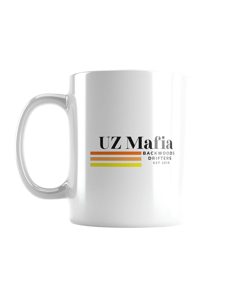 UZ Mafia BackWoods Drifters Mug White product image (1)