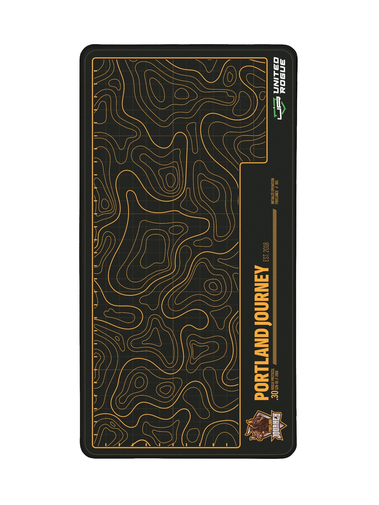 Portland Journey Map Desk Mat product image (2)