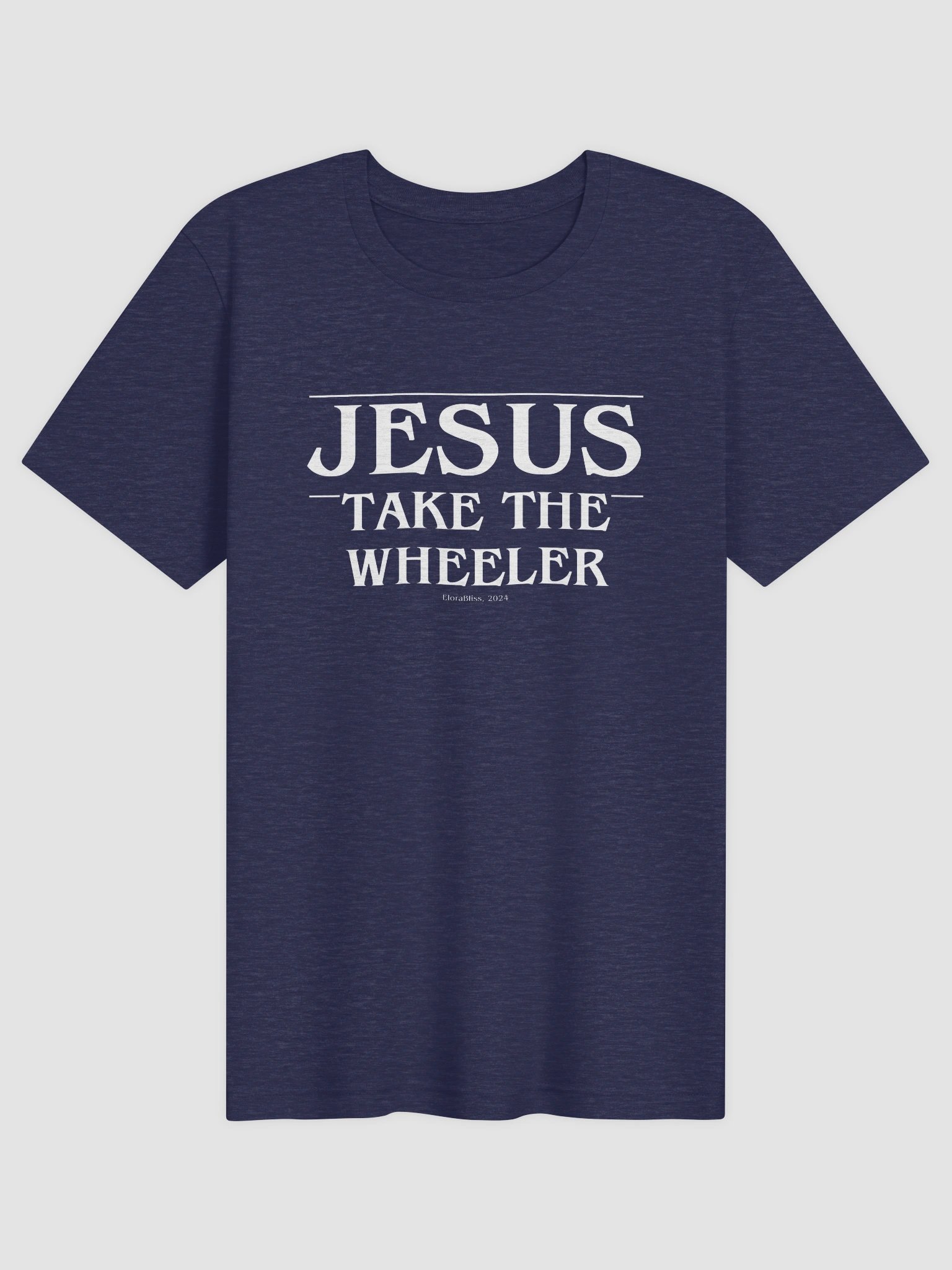 Nancy Take The Wheeler Tee - Navy (White) product image (1)