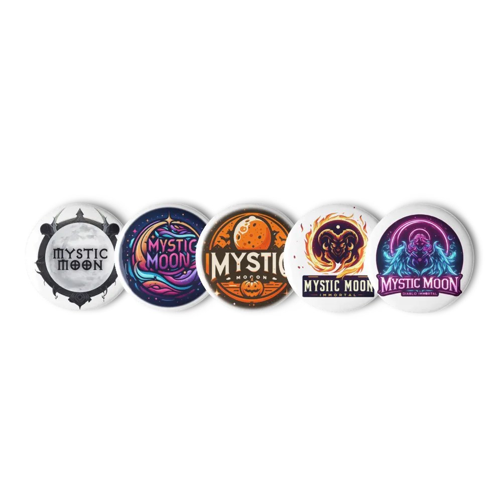 Mystic Moon Pin Button Set product image (5)