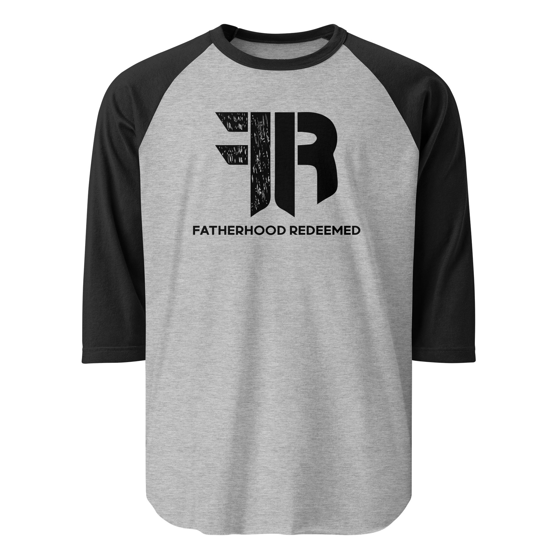 FR CORE LOGO BASEBALL TEE (GRAY/BLACK) product image (1)