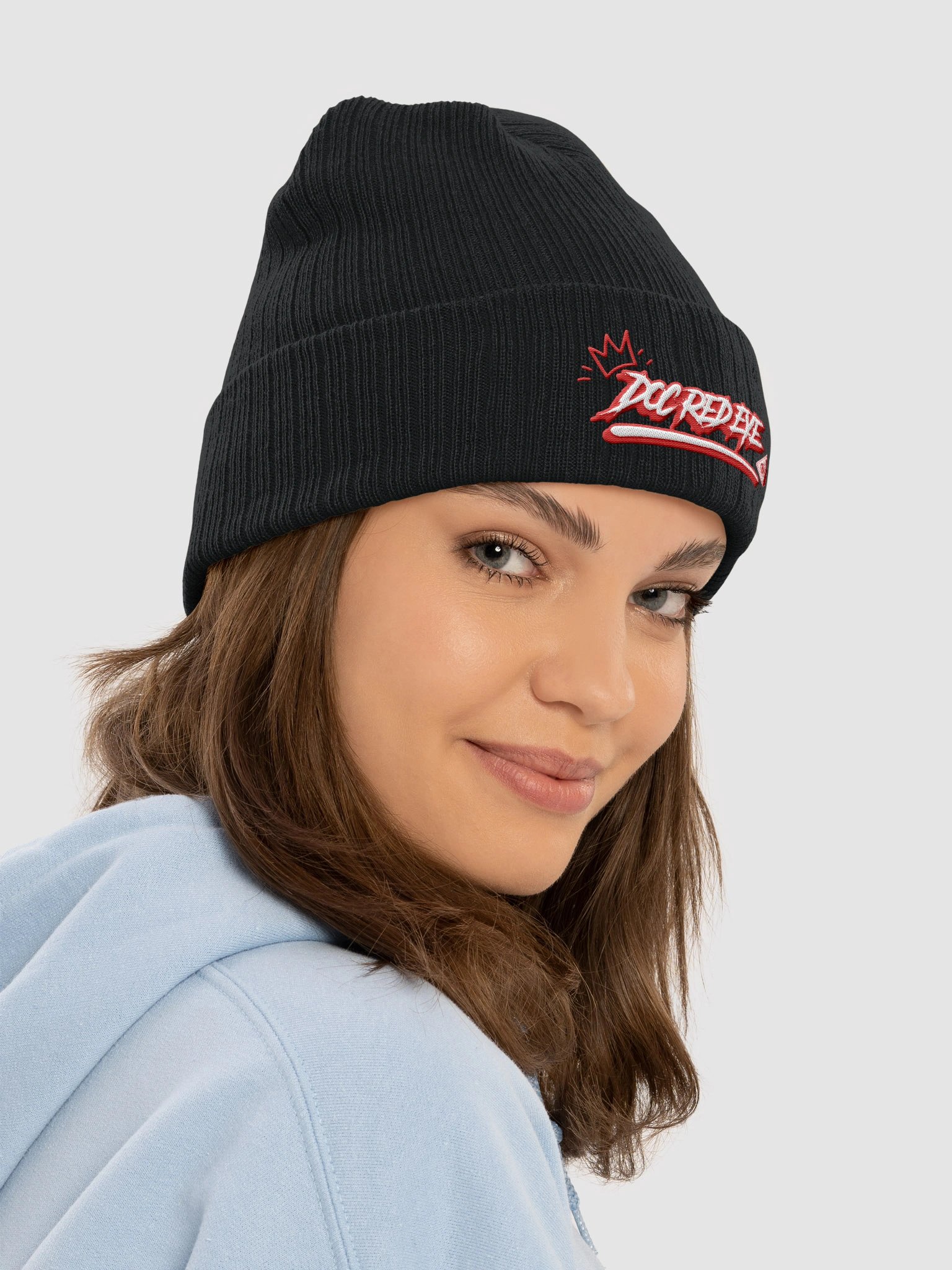 🔥Doc Red Eye Embraided Beanie🔥 product image (6)