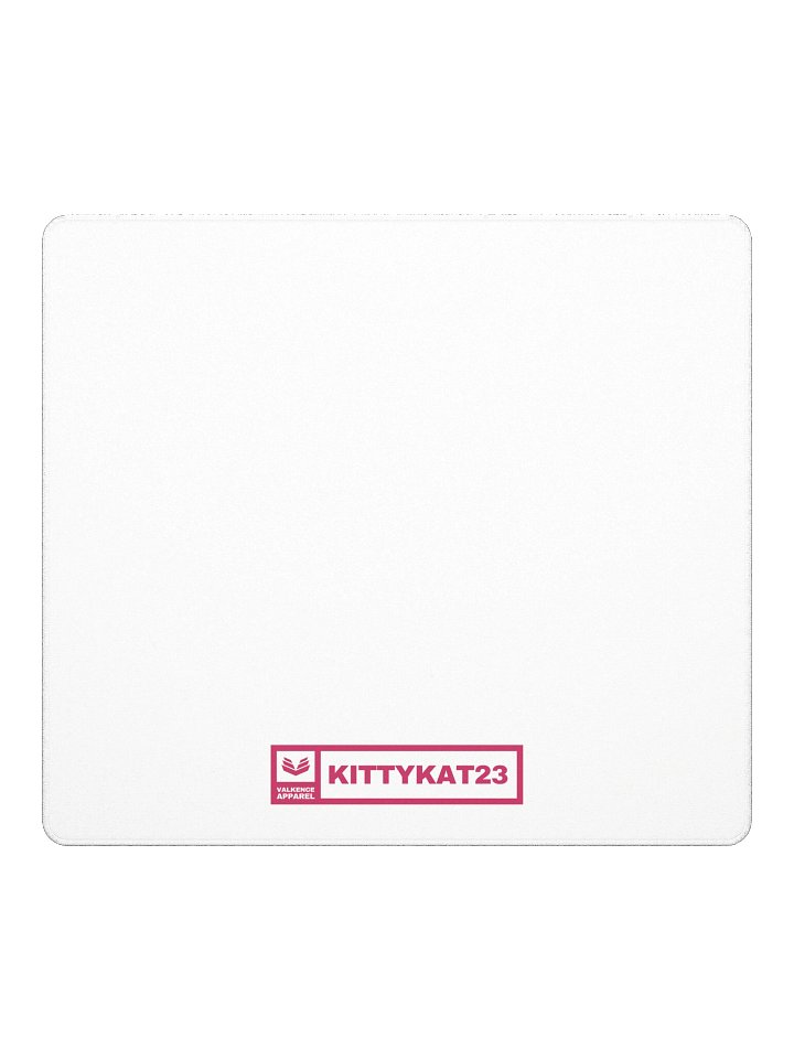 Kittykat23 Gaming Mouse Pad - White product image (2)