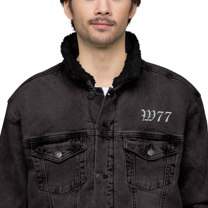 W77 Threadfast Apparel Unisex Sherpa Denim Jacket product image (1)