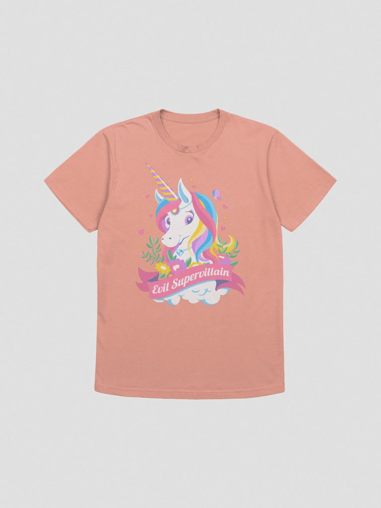 Evil Supervillain Desert Pink T-Shirt product image (1)