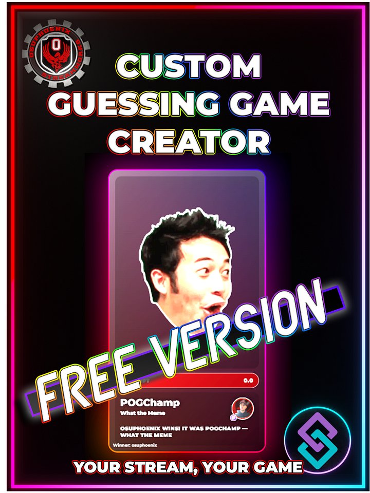 Custom Guessing Game Creator (FREE VERSION) product image (1)