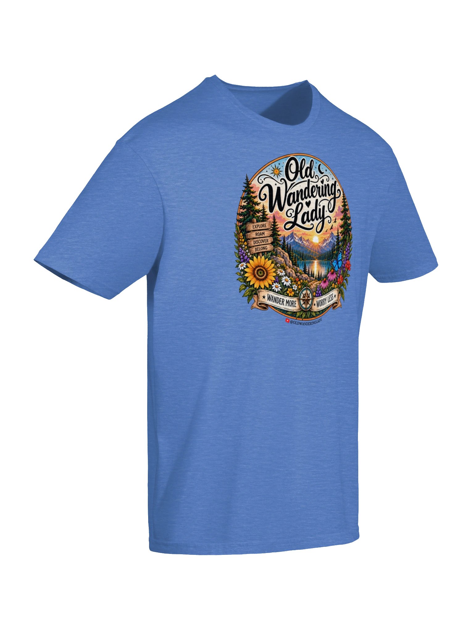 Old Wandering Lady Tee product image (6)