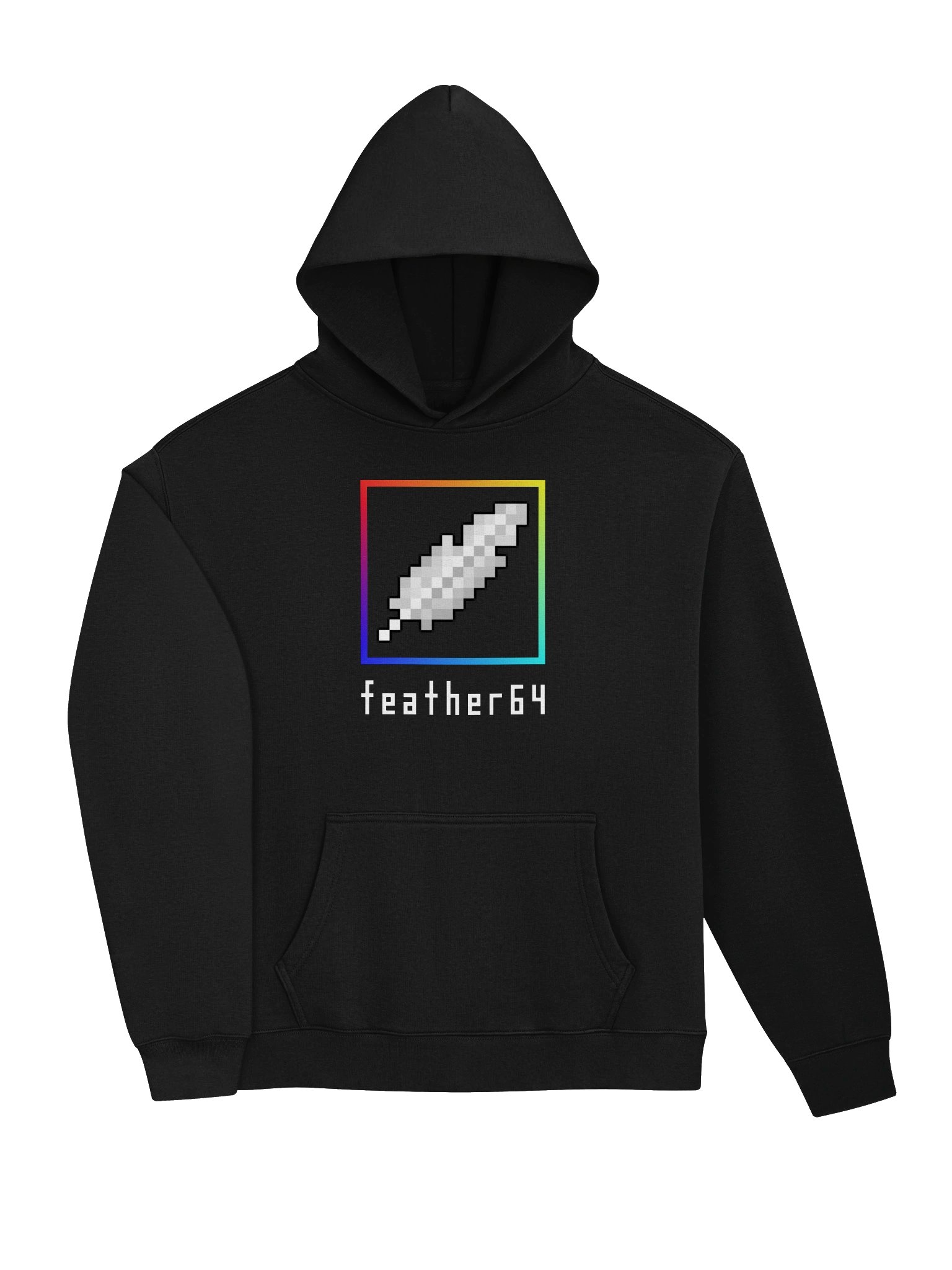 Feather64 Pullover Hoodie (Exposed Gamer) product image (3)