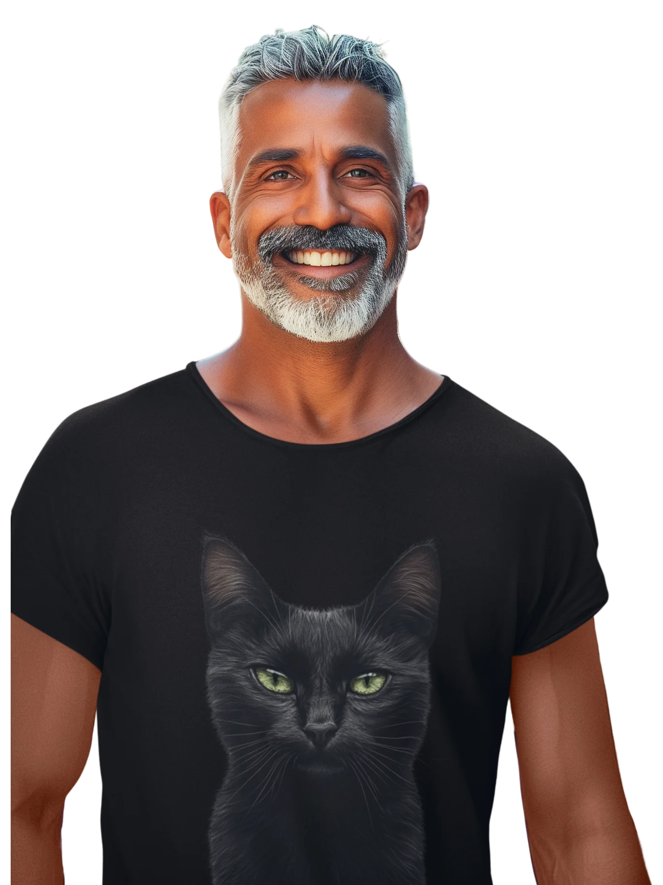 Lucky Black Cat T-Shirt product image (4)
