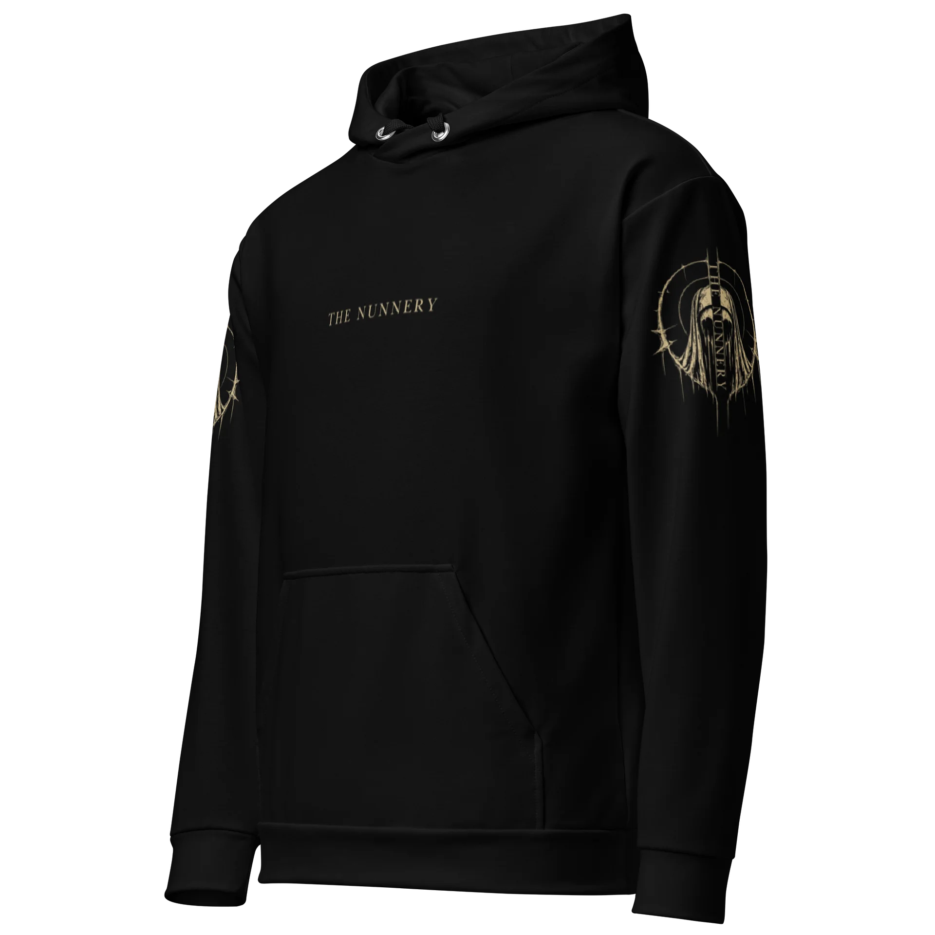 The Nunnery Singular Rune Obsidian Full Print Hoodie product image (2)