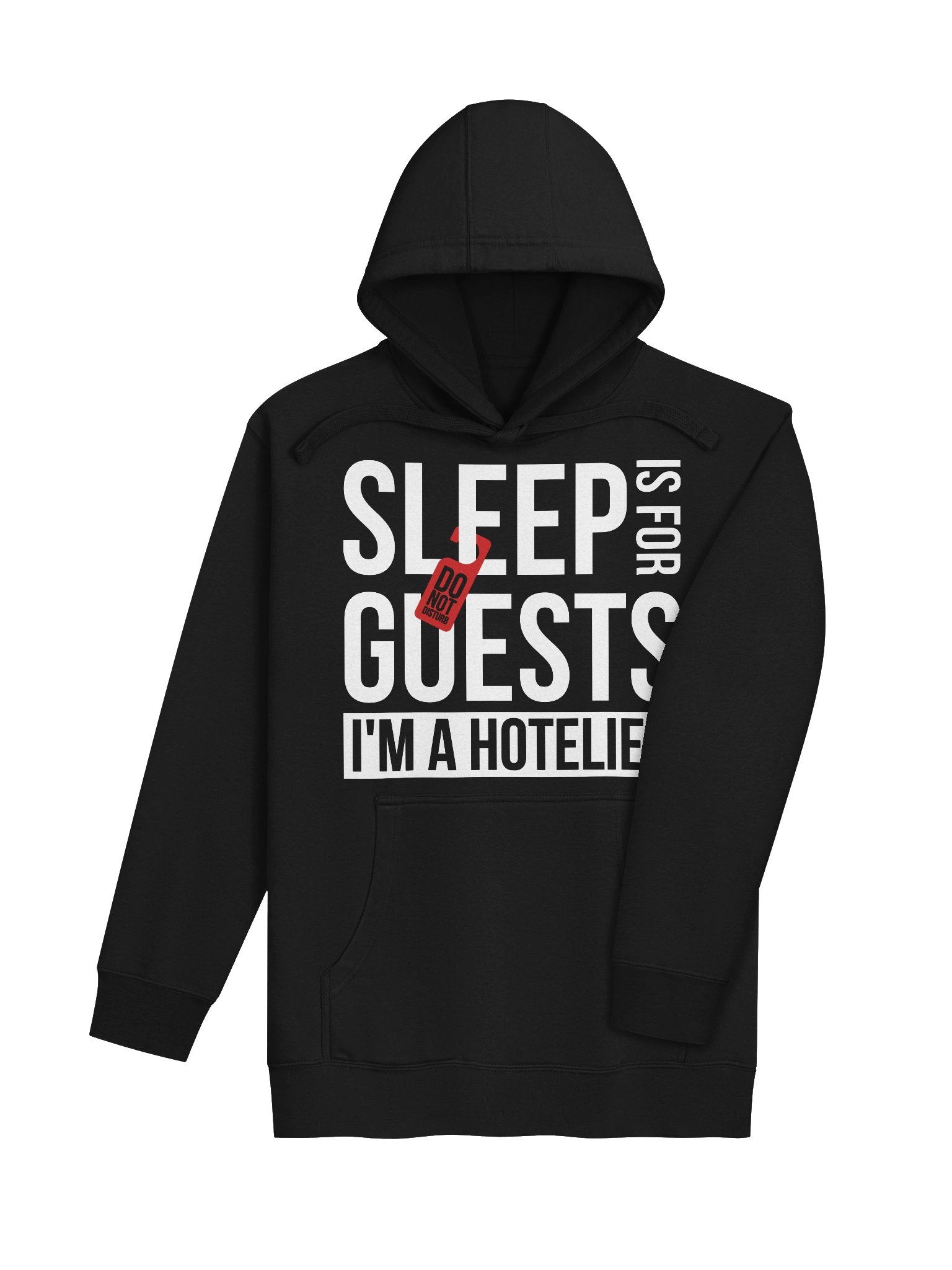 Hotel Sweatshirt – Sleep is for Guests, I Am a Hotelier (Dark) product image (4)